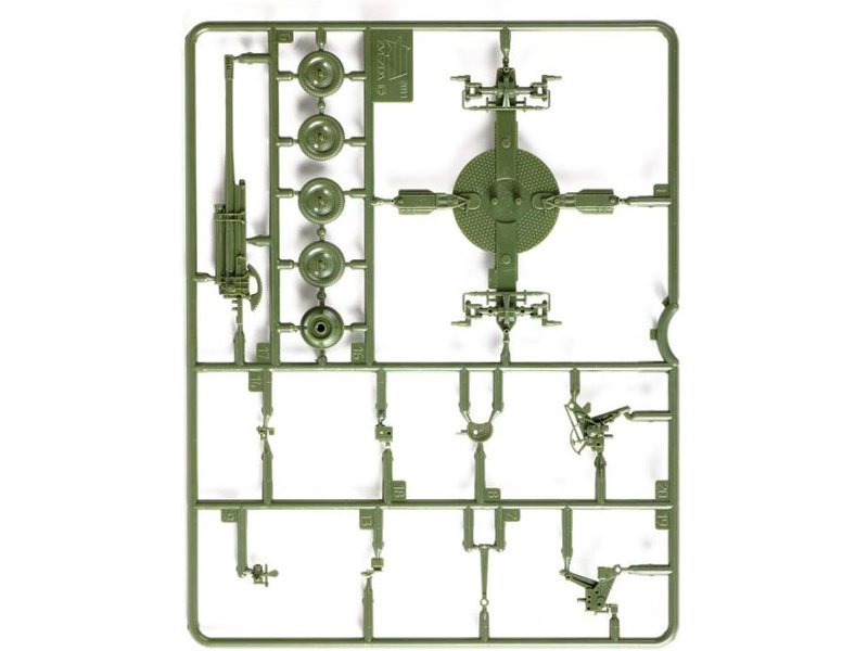 Plastikový model vojenské techniky Zvezda 6148 Snap Kit sovětský protiletadlový kanon 85mm (1:72) | pkmodelar.cz