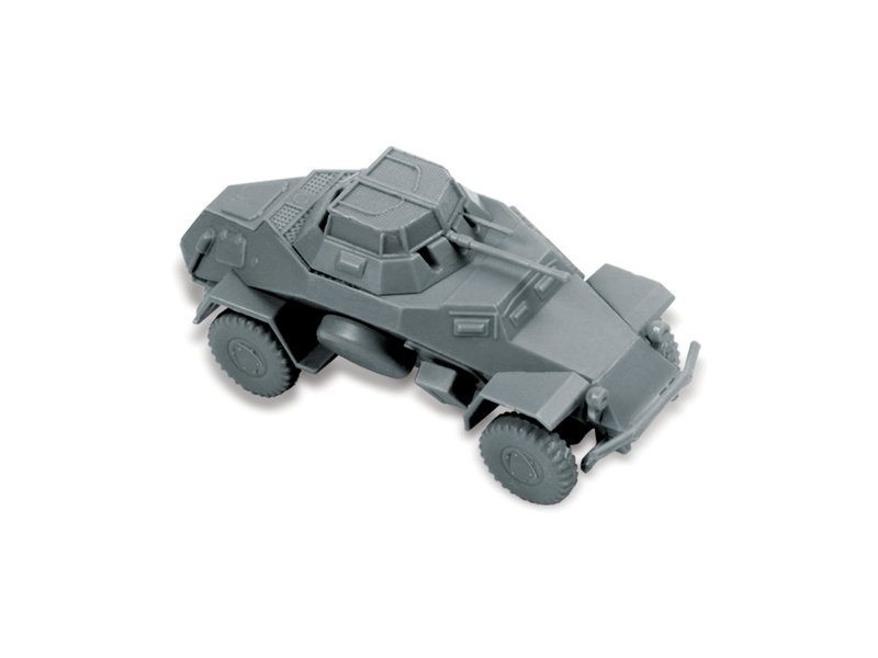 Plastikový model vojenské techniky Zvezda 6157 Easy Kit Sd.Kfz.222 (1:100) | pkmodelar.cz