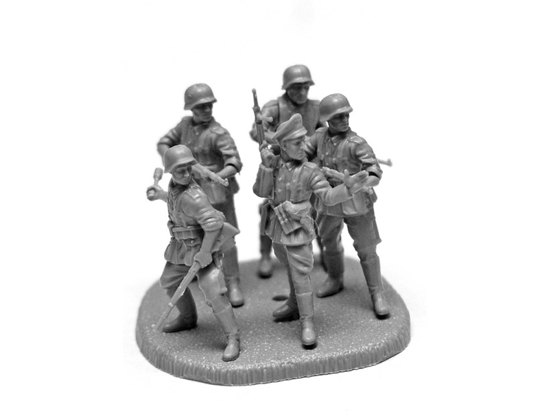 Plastikový model vojáků Zvezda 6178 figurky German Regular Infantry 1939-43 (1:72) | pkmodelar.cz