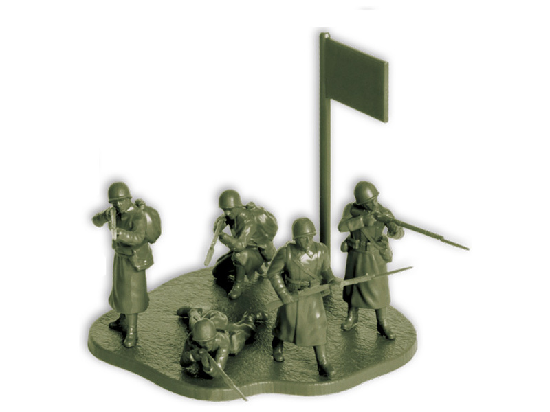 Plastikový model vojáků Zvezda 6197 figurky - sovětská pěchota (zimní uniforma) (1:72) | pkmodelar.cz