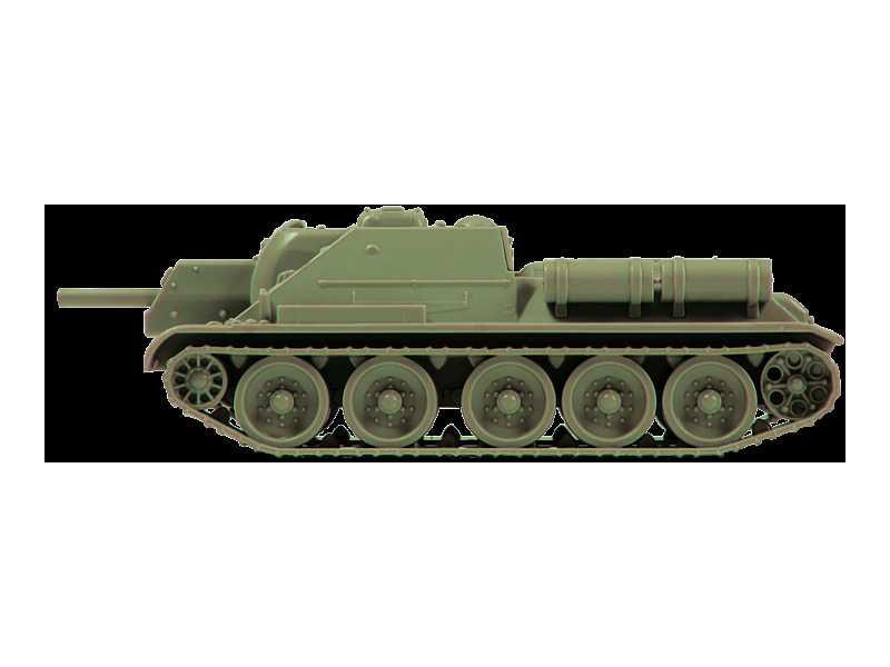 Plastikový model tanku Zvezda 6281 Snap Kit SU-122 (1:100) | pkmodelar.cz