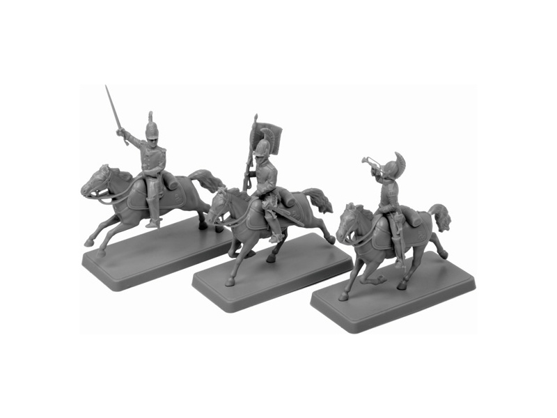 Plastikový model vojáků Zvezda 6817 figurky Russian Dragoons Command Group (1:72) | pkmodelar.cz