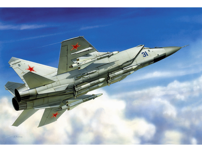 Plastikový model letadla Zvezda 7229 MIG-31 (1:72) | pkmodelar.cz