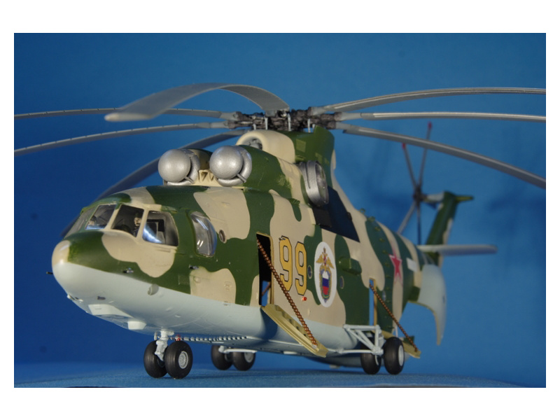 Plastikový model vrtulníku Zvezda 7270 MIL MI-26 "HALO" 1:72 | pkmodelar.cz