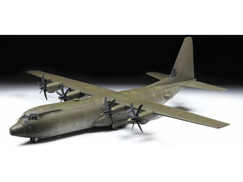 Plastikový model letadla Zvezda 7324 Lockheed C-130 J-30 Super Hercules (1:72) | pkmodelar.cz