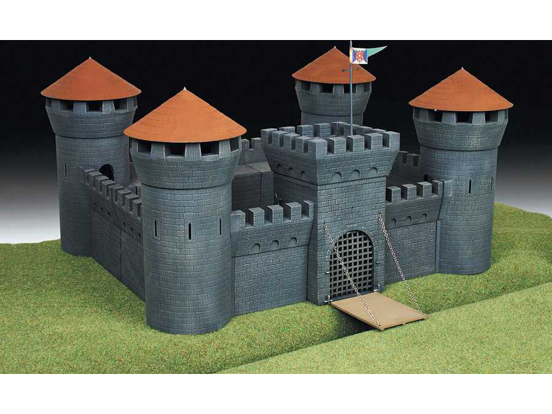 Zvezda diorama - středověká kamenná pevnost (RR) (1:72) | pkmodelar.cz