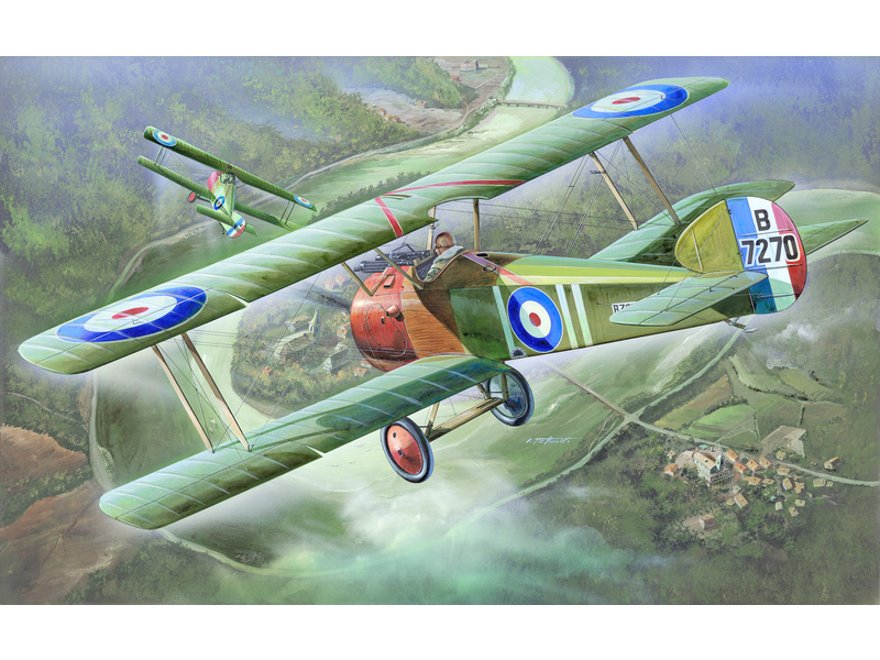 Plastikový model letadla Academy 12109 SOPWITH CAMEL F.1 1:32