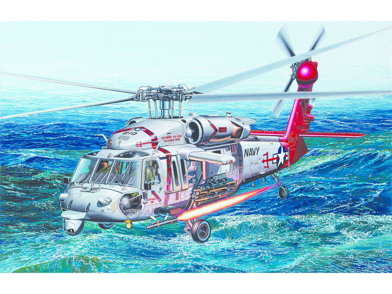 Plastikový model vrtulníku Academy 12120 U.S.Navy MH-60S HSC-9 'Tridents' 1:35 | pkmodelar.cz