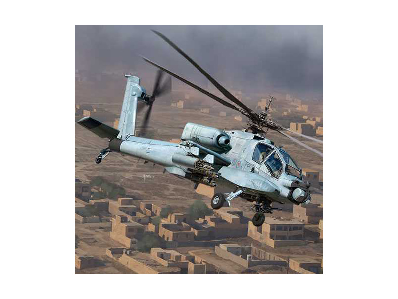 Plastikový model vrtulníku Academy 12129 AH-64A ANG "South Carolina" (1:35)