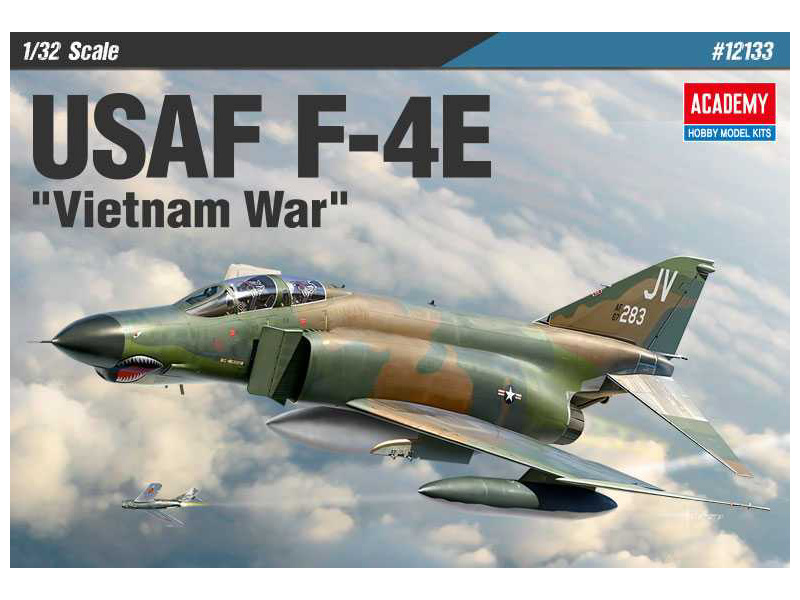 Academy McDonell F-4E USAF Vietnam War (1:32) | pkmodelar.cz