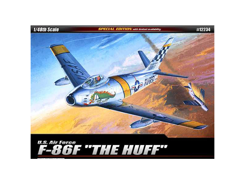 Academy North American F-86F Sabre The Huff (1:48) | pkmodelar.cz