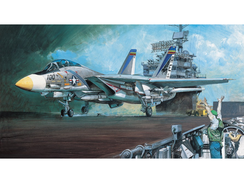 Plastikový model letadla Academy 12253 F-14A TOMCAT 1:48 | pkmodelar.cz