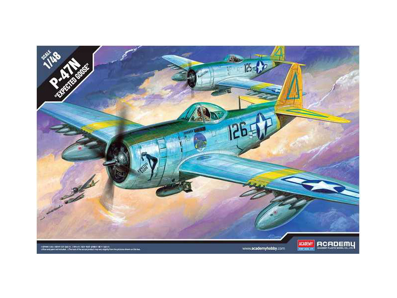 Academy Republic P-47N Thunderbolt Expected Goose (1:48)