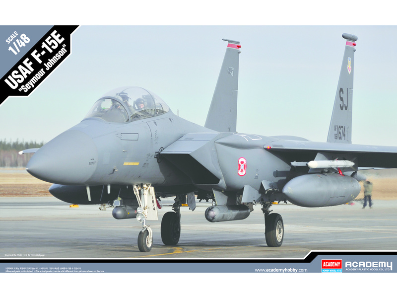 Plastikový model letadla Academy 12295 USAF F-15E [Seymour Johnson] 1:48