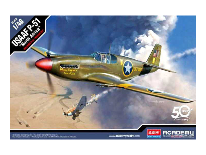 Academy 12338 USAAF P-51 1:48