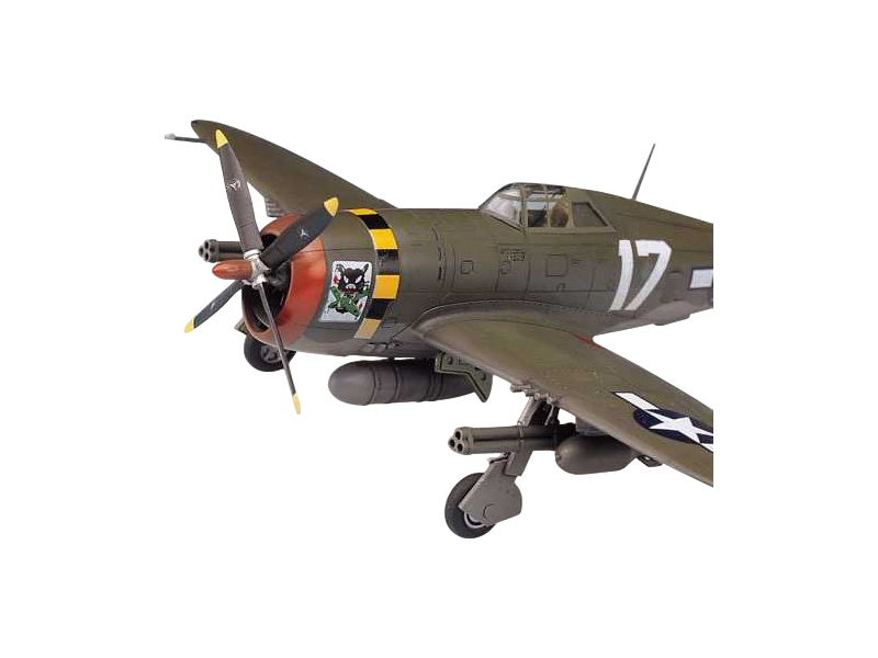 Plastikový model letadla Academy 12492 P-47D Razor-Back (1:72)