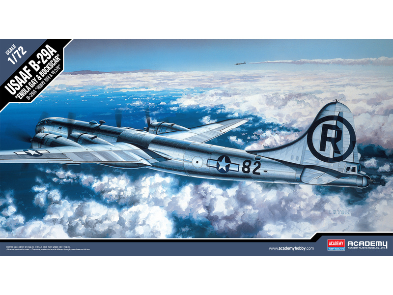 Plastikový model letadla Academy 12528 USAAF B-29A Enola Gay & Bockscar 1:72 | pkmodelar.cz