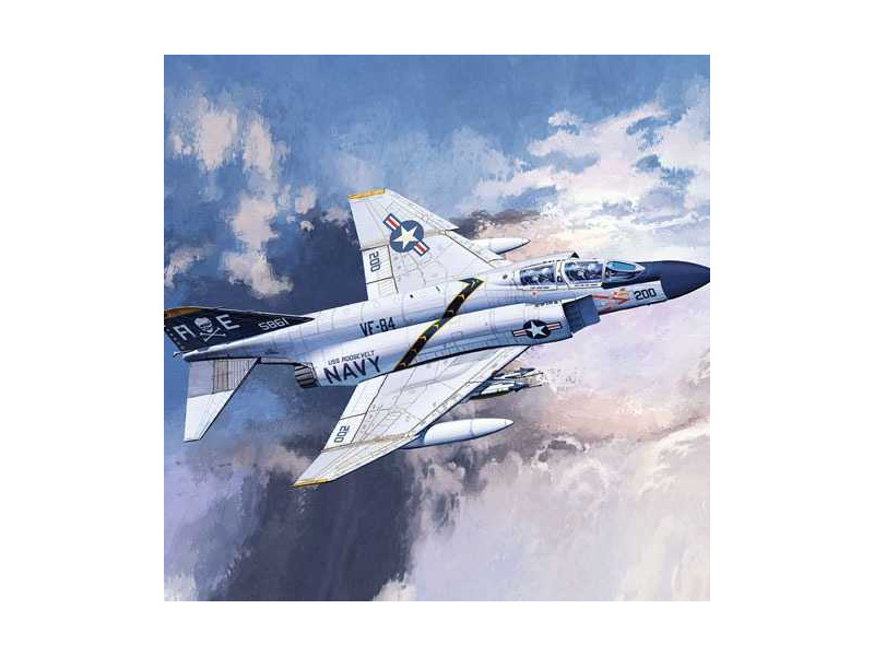 Plastikový model letadla Academy 12529 USN F-4J 'VF-84 Jolly Rogers' 1:72