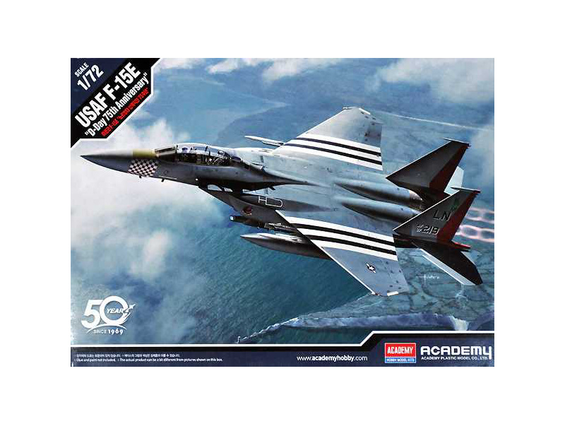Academy McDonnell F-15E USAF D-Day 75th Anniversary (1:72) | pkmodelar.cz