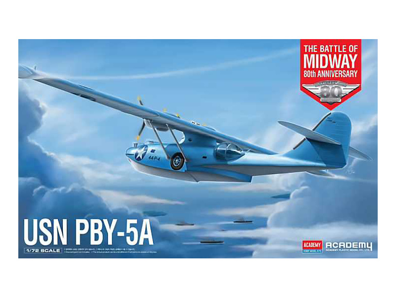 Academy 12573 Consolidated PBY-5A Catalina USN (bitva u Midway) (1:72)