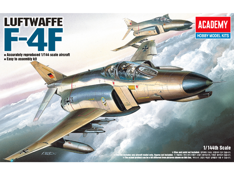 Plastikový model letadla Academy 12611 F-4F (1:144)