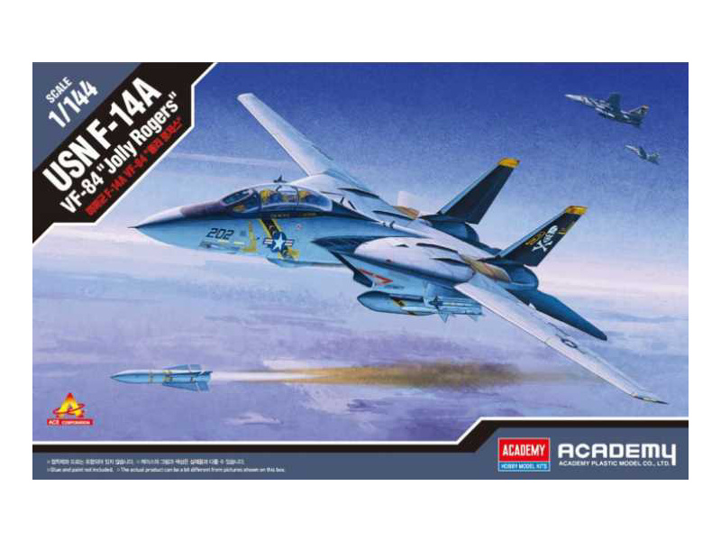 Academy Grumman F-14A USN V-84 "Jolly Rogers" (1:144)