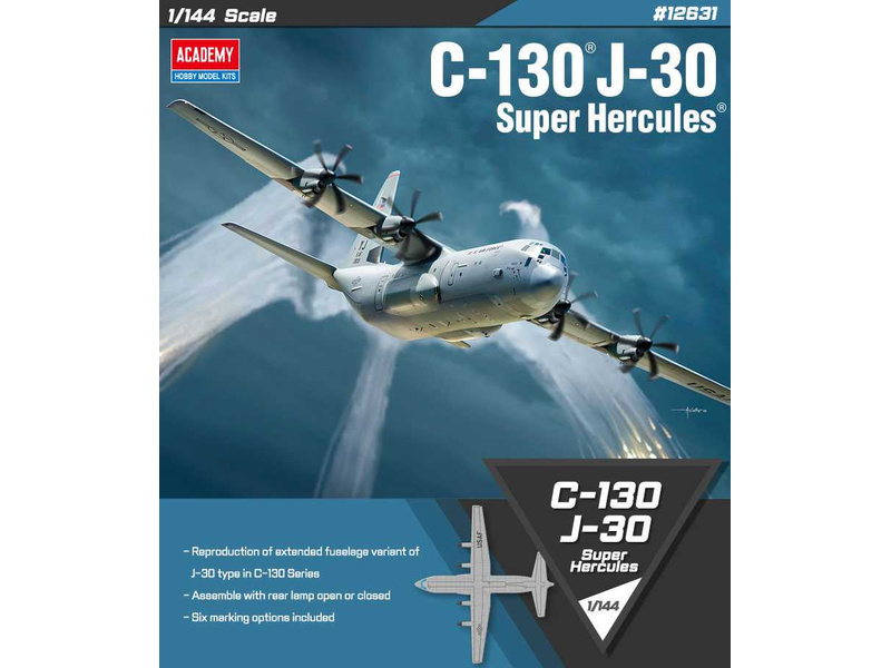 Academy C-130J-30 Super Hercules (1:144)