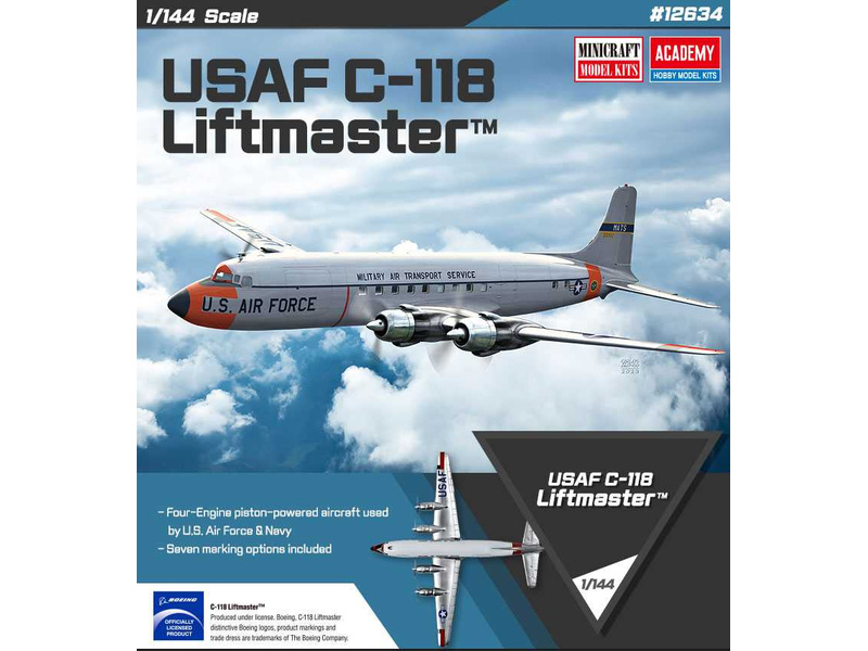 Academy C-118 Liftmaster USAF (1:144)