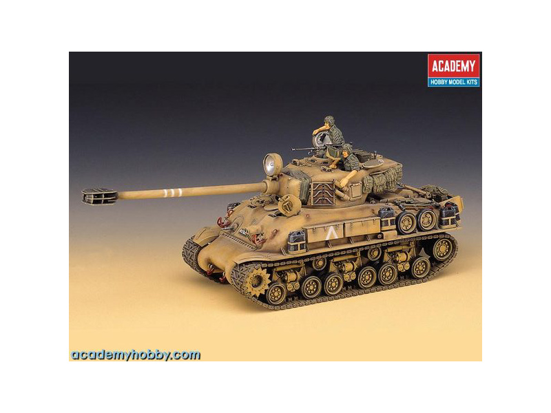 Plastikový model tanku Academy 13254 M-51 IDF Super Shermann (1:35)