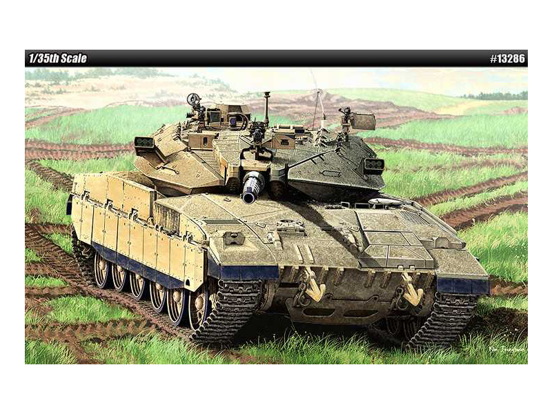 Academy 13286 tank Merkava Mk.IID (1:35)