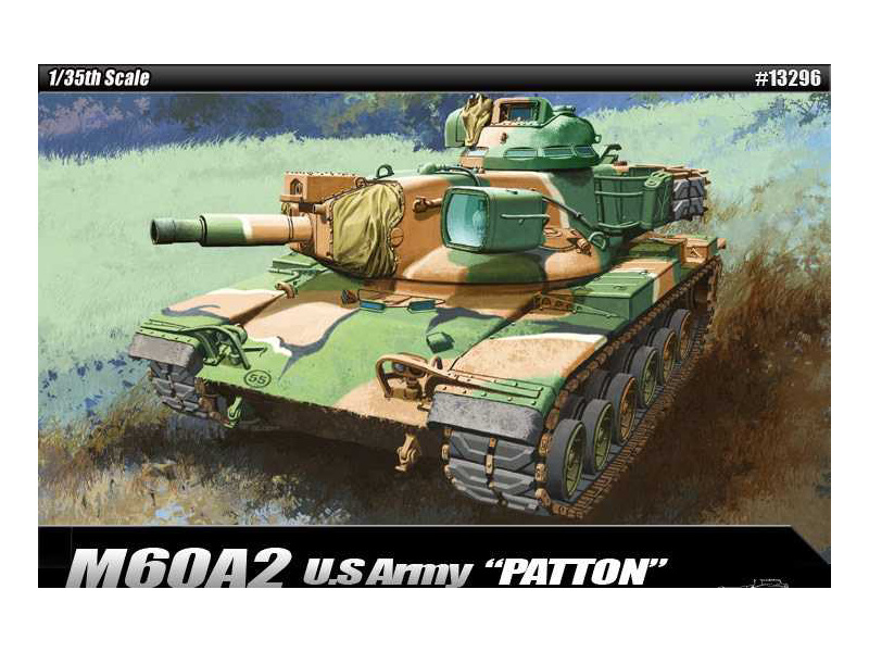 Plastikový model Academy 13296 M60A2 Patton US Army (1:35) ke slepení.