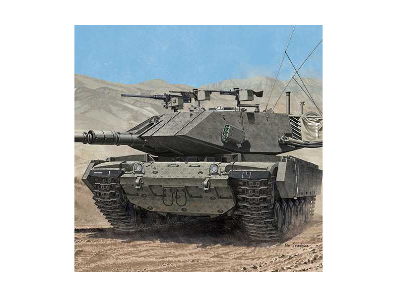 Academy 13297 tank Magach 7C Gimel (1:35)