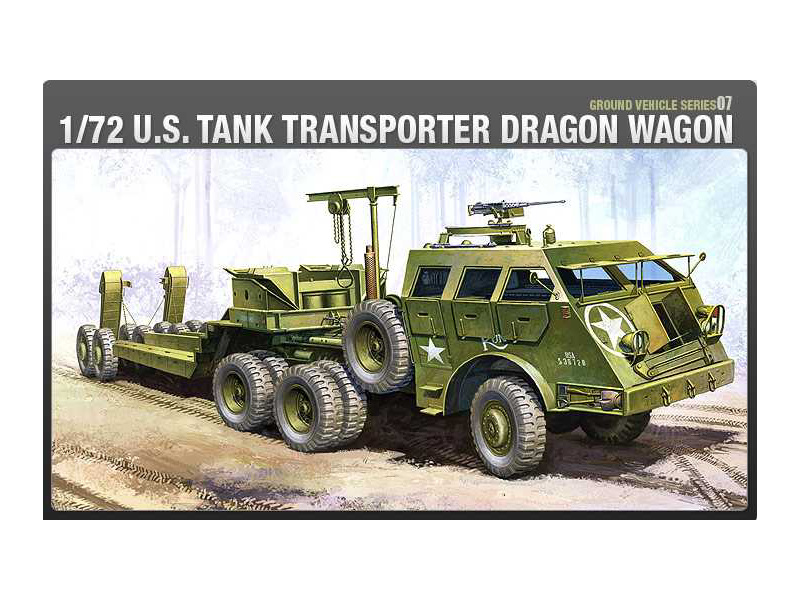 Plastikový model  na slepení Academy 13409 M26 Dragon Wagon 1:72 