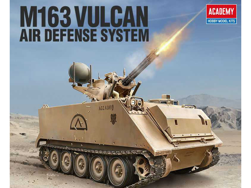 Plastikový model tanku Academy 13507 M163 Vulcan Air Defense System (1:35)