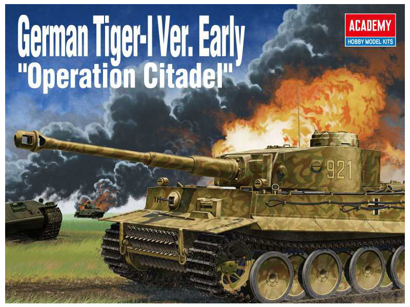 Plastikový model tanku Academy 13509 Tiger I Early Ver. Operation Citadel (1:35)