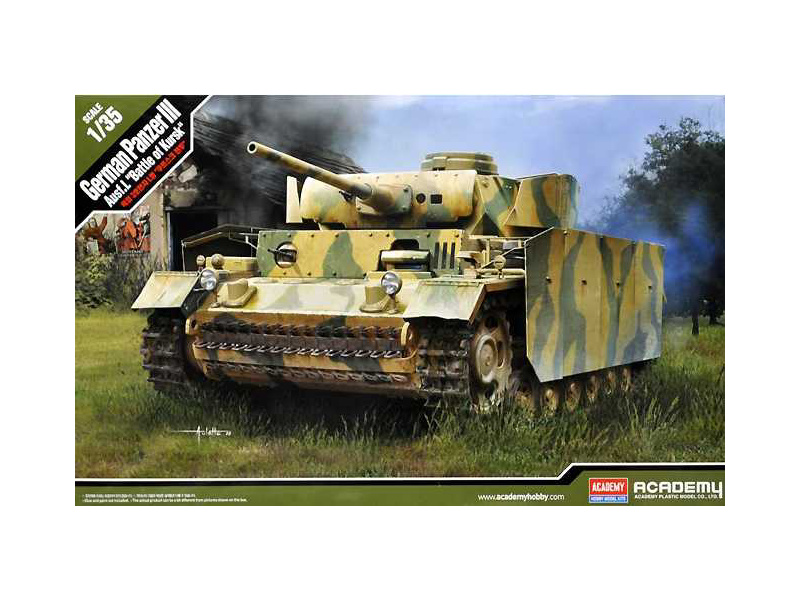 Plastikový model   na slepení Academy 13545 Panzer III Ausf.L Battle of Kursk 1:35)