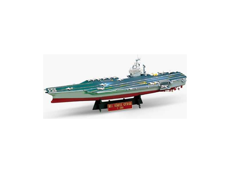 Plastikový model lodě Academy 14213 U.S.S. NIMITZ 1:800