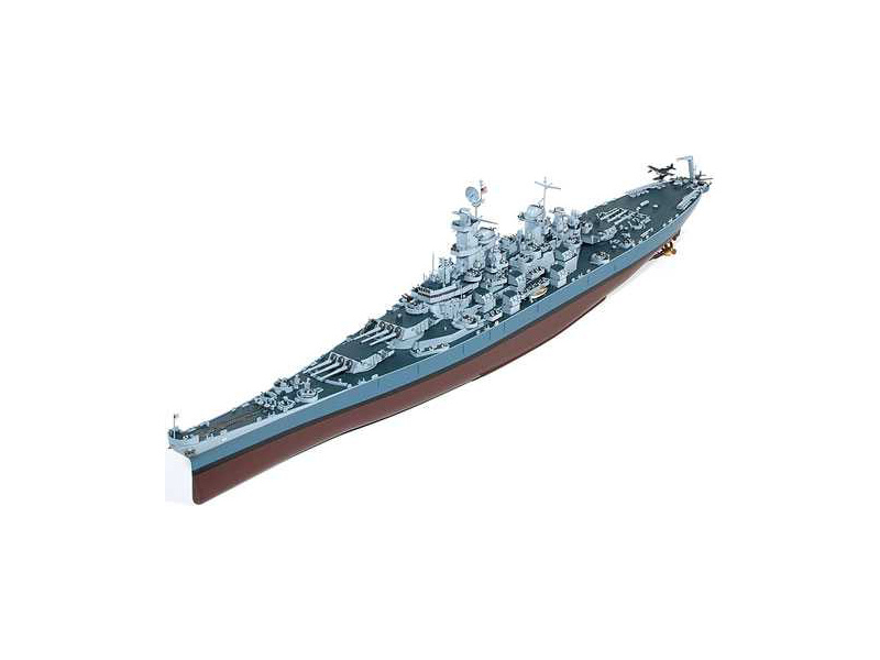 Plastikový model lodě Academy 14401 US Navy Battleship USS Missouri BB-63 1:400 | pkmodelar.cz