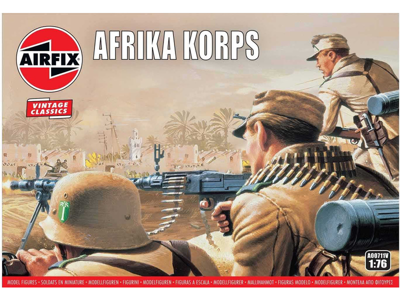 Airfix  A00711V  figurky - WWII Afrika Korps (1:76) (Vintage)