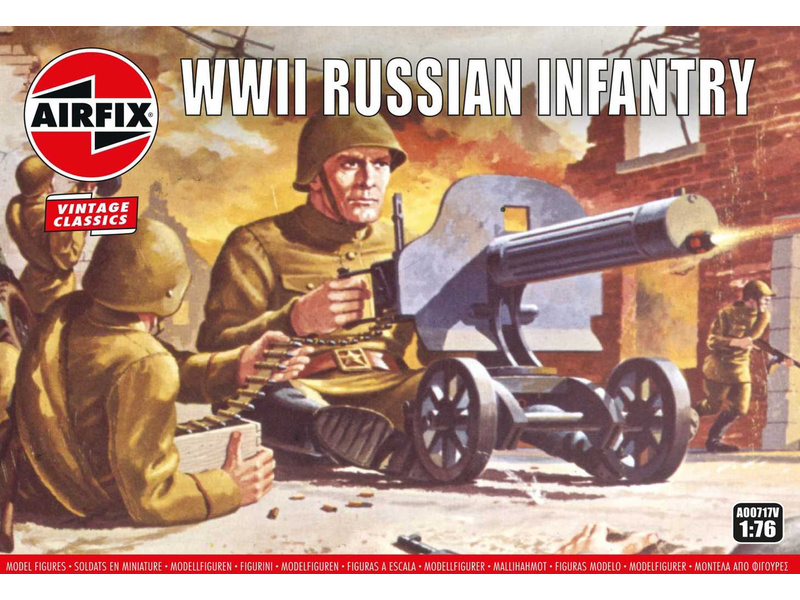 Airfix A00717V figurky - ruská pěchota (1:76) (Vintage)