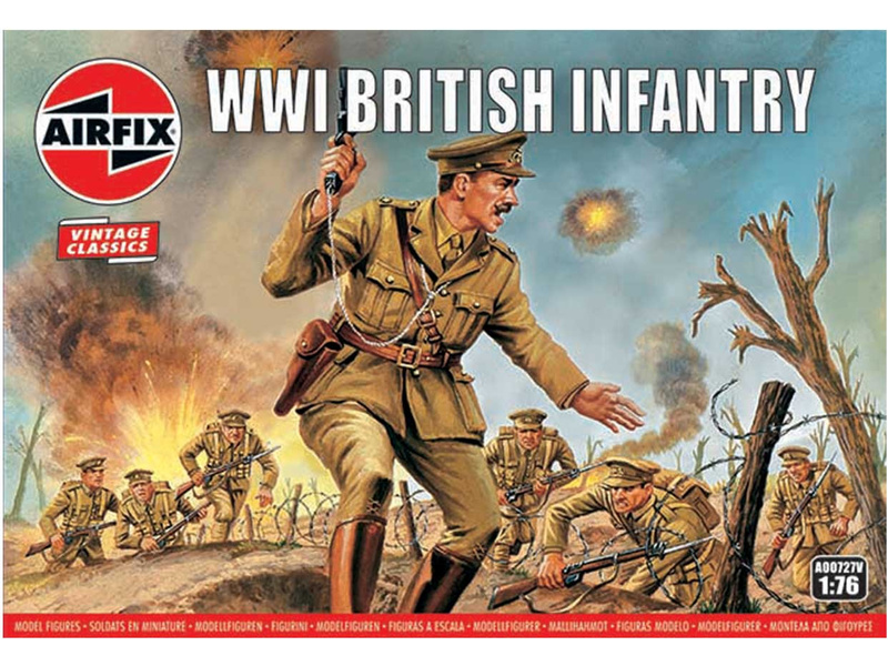 Plastikový model vojáků Airfix A00727V WWI British Infantry (1:76)