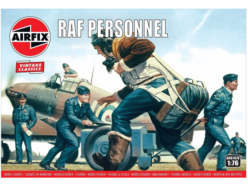 Plastikový model vojáků Airfix A00747V RAF Personnel (1:76)