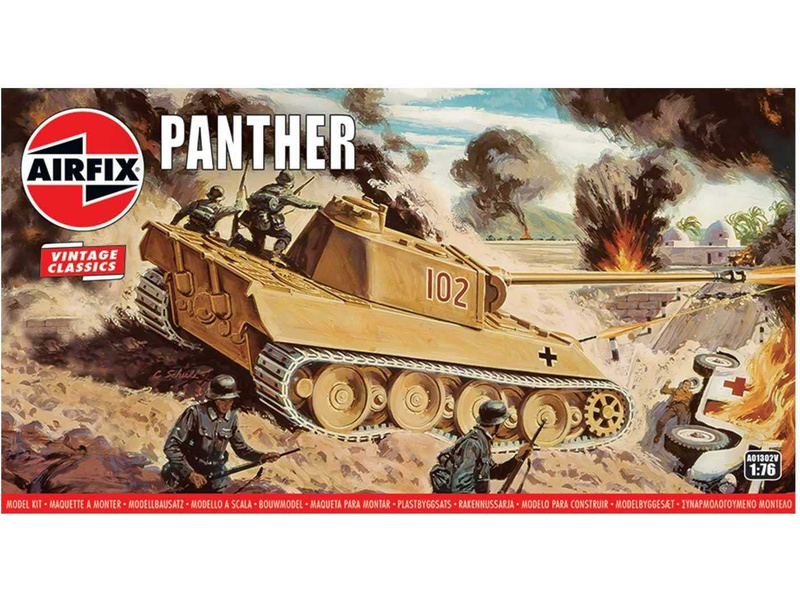 Plastikový model tanku Airfix A01302V Panther (1:76) | pkmodelar.cz