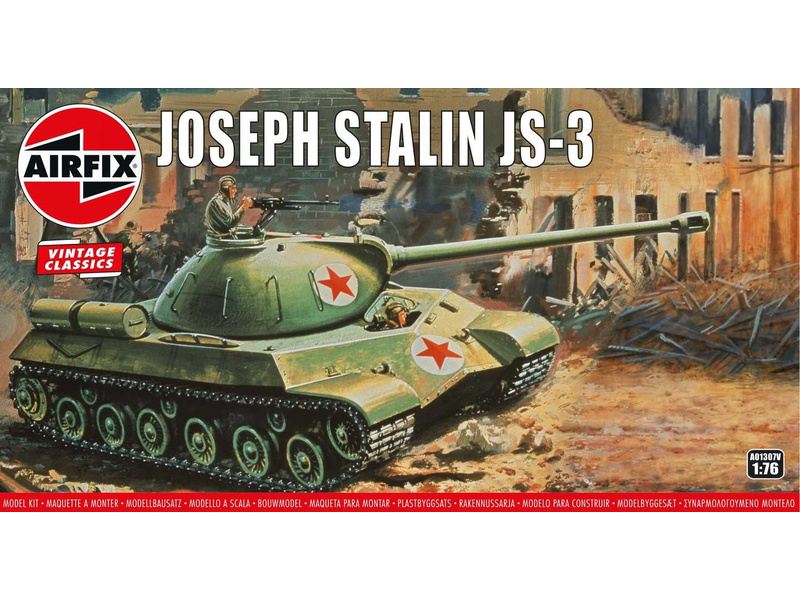 Airfix 01307V - Joseph Stalin JS3 Russian Tank (1:76) | pkmodelar.cz