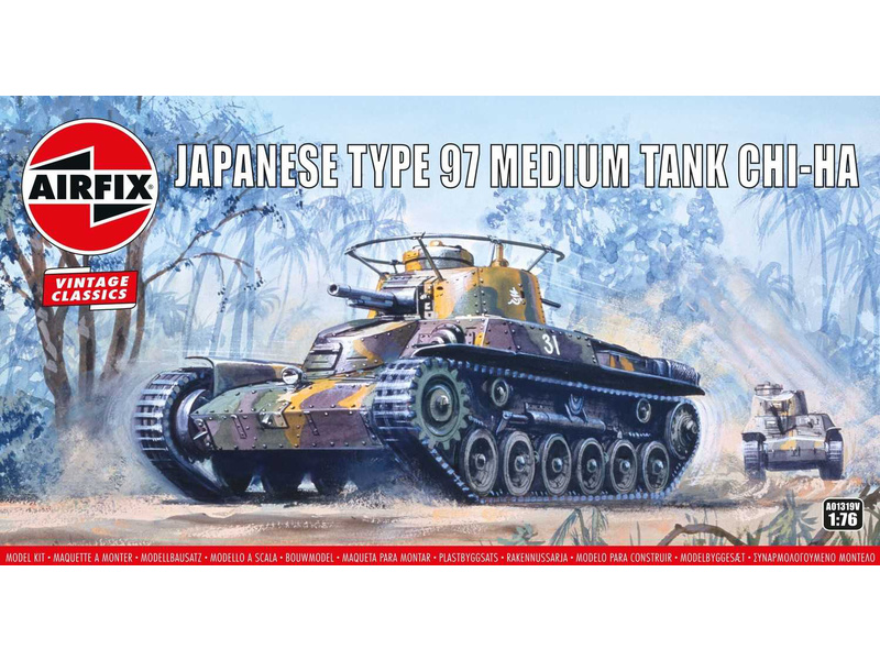 Airfix A01319V - Type 97 Chi Ha Japanese Tank (1:76)