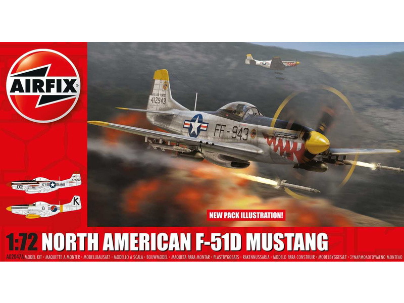 Airfix 02047A North American F-51D Mustang (1:72)