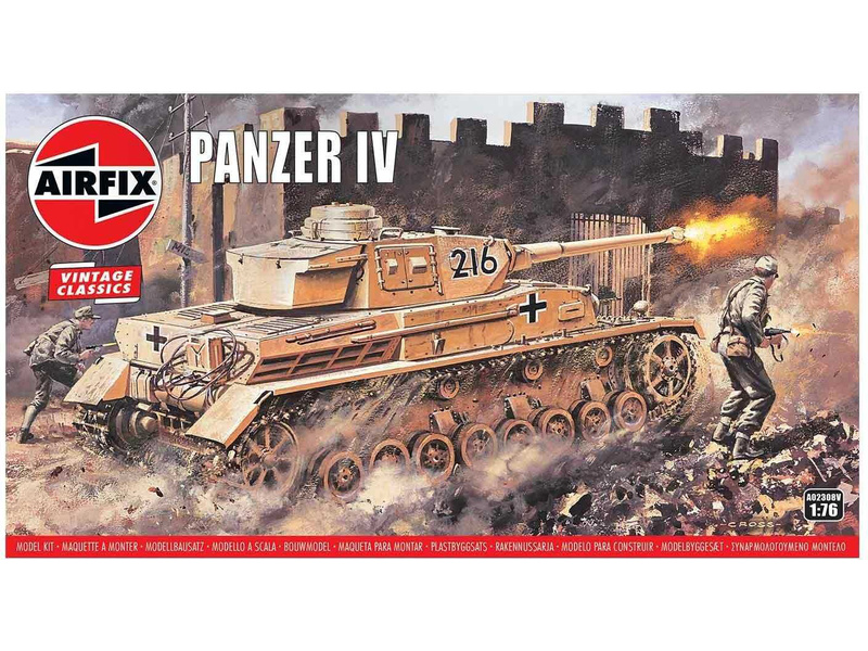 Plastikový model tanku Airfix A02308V Panzer IV (1:76)