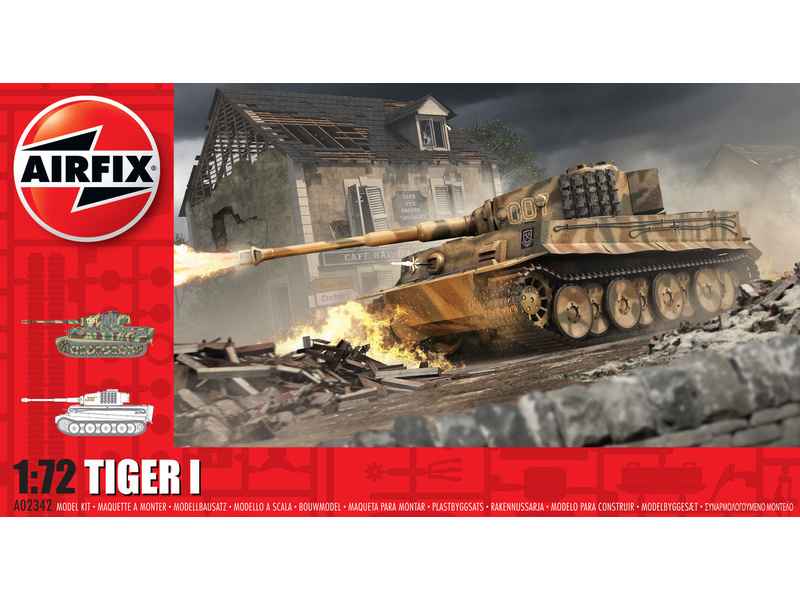 Plastikový model tanku Airfix A02342 Tiger I (1:72)