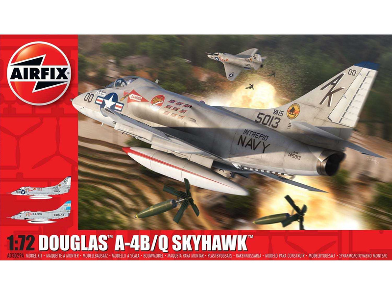 Plastikový model letadla Airfix A03029A Douglas A-4B/Q Skyhawk (1:72) | pkmodelar.cz