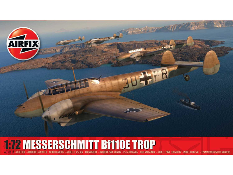 Airfix Messerschmitt Bf110E/E-2 TROP (1:72)